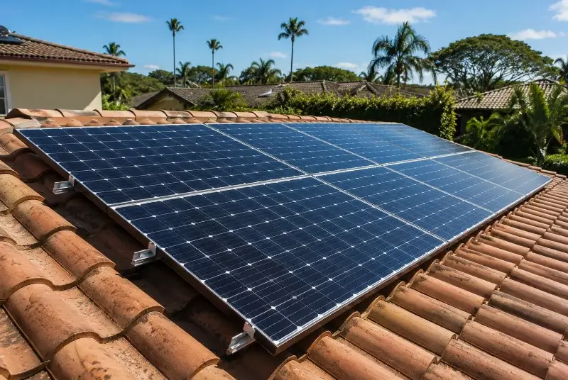 Installation de panneaux solaires à Louer
